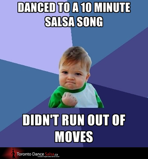 Alright Salsa Lovers! DJ Evan is now taking requests for Sunday’s social so leave your Salsa, bachata, merengue, and kizomba song requests below and he’ll play them for you! Sun at 5095 Yonge Street, 2nd floor, validated free parking. $7 cover only from 7pm – 10pm!